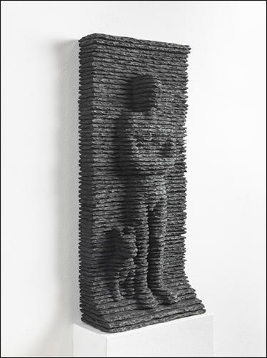 Boy with Dog (Relief)