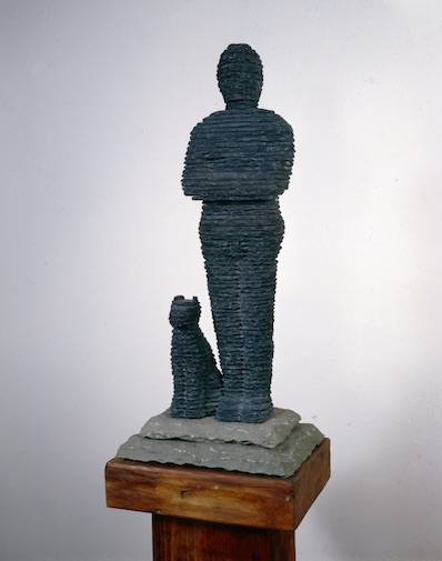 David with Dog